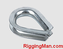 STAINLESS STEEL EXTRA HEAVY DUTY WIRE ROPE THIMBLE U.S TYPE,a.i.s.i 304 or 316