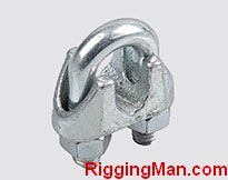 U.S TYPE MALLEABLE WIRE ROPE CLIPS,ZP