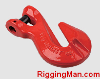CLEVIS GRAB HOOK WITH WING