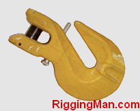 CLEVIS SHORTENING GRAB HOOK WITH SAFETY PIN
