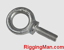 SHOULDER TYPE MACHINERY EYE BOLT S.C. OR H.D.G,S-279