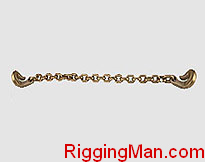 TIE DOWN CHAIN WITH EYE BENDING HOOK ON BOTH ENDS
