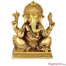 Casting Iron India God Ganesh Statue