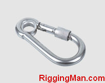 STAINLESS STEEL SNAP HOOK WITH EYELET AND SCREW,AISI 304 or 316